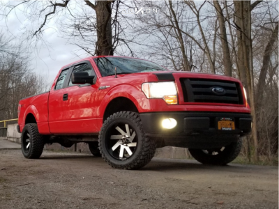 1 2012 F 150 Ford Motofab Suspension Lift 25in Arkon Off Road Lincoln Machined Black