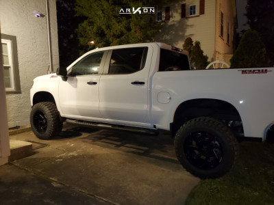 1 2020 Silverado 1500 Chevrolet Bds Suspension Lift 4in Arkon Off Road Lincoln Machined Black