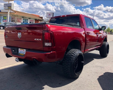 1 2014 1500 Ram Rough Country Suspension Lift 6in Arkon Off Road Caesar Black