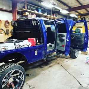 1 2003 F 350 Super Duty Ford Fabtech Suspension Lift 65in Arkon Off Road Lincoln Chrome