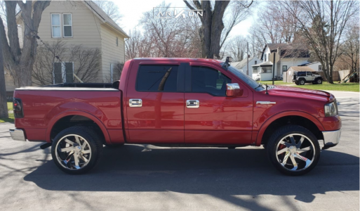 1 2008 F 150 Ford Stock Air Suspension Arkon Off Road Lincoln Chrome