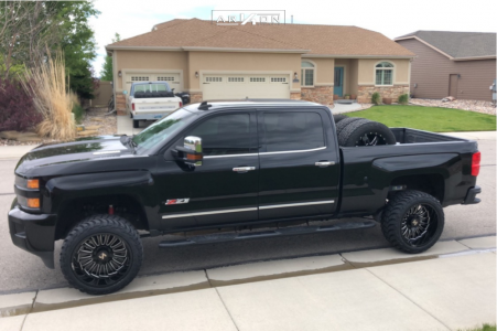 1 2016 Silverado 2500 Hd Chevrolet Stock Air Suspension Arkon Off Road Alexander Black