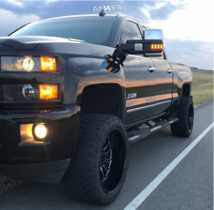 1 2016 Silverado 2500 Hd Chevrolet Stock Air Suspension Arkon Off Road Alexander Black