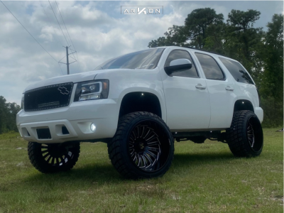 2007 Chevrolet Tahoe - 24x14 -81mm - ARKON OFF-ROAD Alexander - Suspension Lift 7.5" - 35" x 12.5"