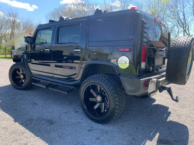 1 2006 H2 Hummer Stock Air Suspension Arkon Off Road Lincoln Black