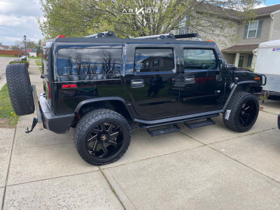 1 2006 H2 Hummer Stock Air Suspension Arkon Off Road Lincoln Black