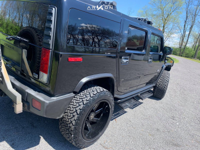 1 2006 H2 Hummer Stock Air Suspension Arkon Off Road Lincoln Black