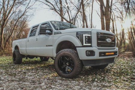 1 2015 F 250 Ford Readylift Leveling Kit Arkon Off Road Lincoln Machined Black