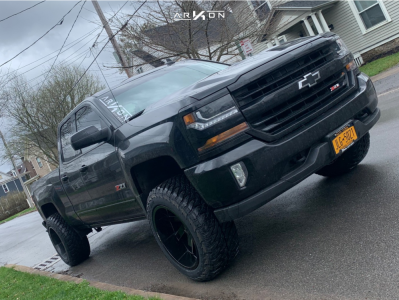 1 2016 Silverado 1500 Chevrolet 2 Inch Level Suspension Lift 3in Arkon Off Road Lincoln Black