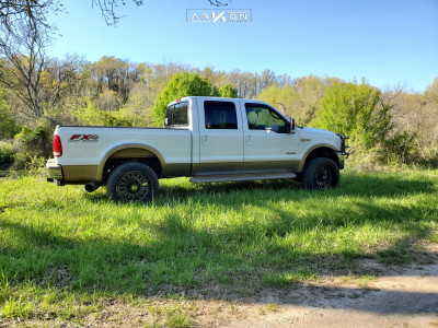 1 2005 F 250 Super Duty Ford Readylift Leveling Kit Arkon Off Road Alexander Machined Black