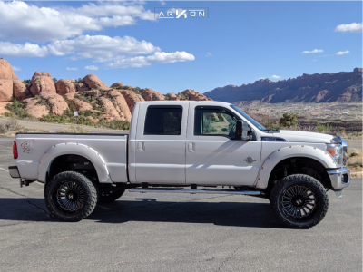 1 2014 F 350 Super Duty Ford Pro Comp Suspension Lift 6in Arkon Off Road Alexander Black