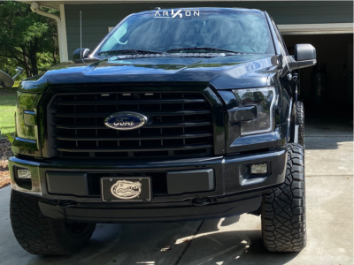 1 2016 F 150 Ford Pro Comp Suspension Lift 7in Arkon Off Road Lincoln Black