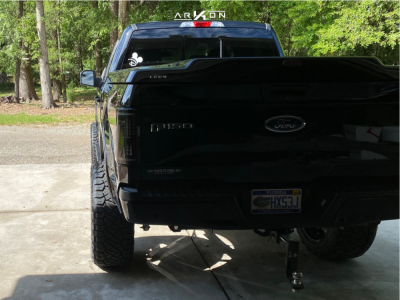1 2016 F 150 Ford Pro Comp Suspension Lift 7in Arkon Off Road Lincoln Black