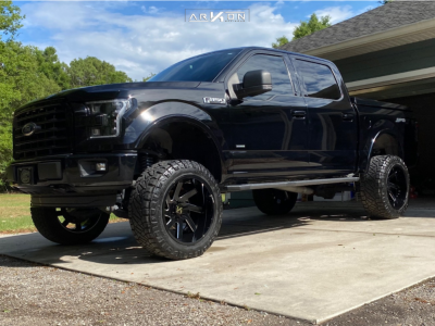 1 2016 F 150 Ford Pro Comp Suspension Lift 7in Arkon Off Road Lincoln Black