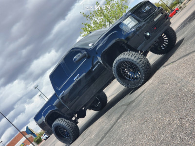 1 2013 Sierra 1500 Gmc Rough Country Suspension Lift 75in Arkon Off Road Alexander Machined Black