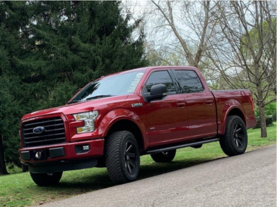 1 2015 F 150 Ford 2 Inch Level Leveling Kit Arkon Off Road Lincoln Machined Black