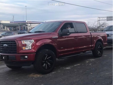 1 2015 F 150 Ford 2 Inch Level Leveling Kit Arkon Off Road Lincoln Machined Black
