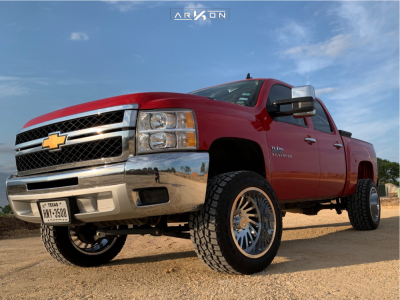 1 2013 Silverado 1500 Chevrolet Zone Suspension Lift 65in Arkon Off Road Caesar Chrome