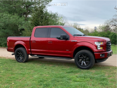 1 2015 F 150 Ford 2 Inch Level Leveling Kit Arkon Off Road Lincoln Machined Black