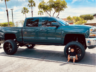 1 2018 Silverado 1500 Chevrolet Fabtech Suspension Lift 6in Arkon Off Road Lincoln Black