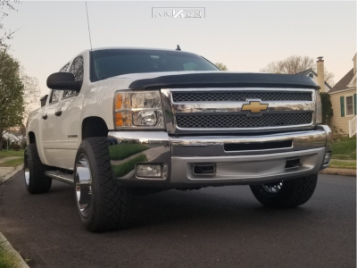 1 2012 Silverado 1500 Chevrolet Rough Country Leveling Kit Arkon Off Road Caesar Chrome