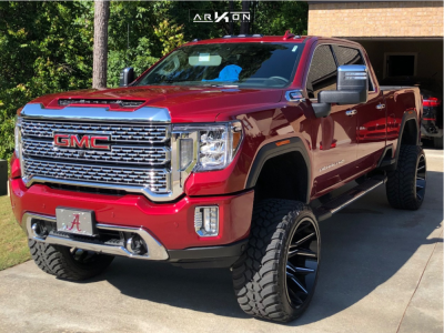 1 2020 Sierra 2500 Hd Gmc Bds Suspension Lift 65in Arkon Off Road Roosevelt Black