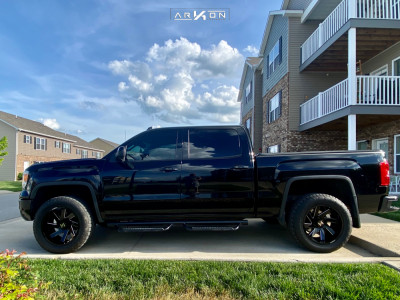 1 2015 Sierra 1500 Gmc Maxx Leveling Kit Arkon Off Road Lincoln Black