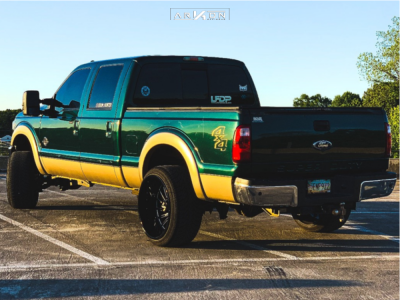 1 2011 F 250 Super Duty Ford 2 Inch Level Leveling Kit Arkon Off Road Caesar Machined Black