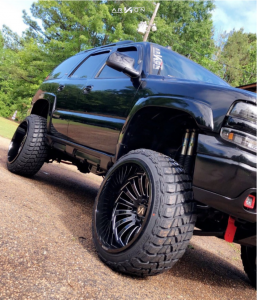 1 2005 Tahoe Chevrolet Superlift Suspension Lift 8in Arkon Off Road Alexander Black