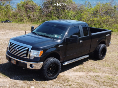 1 2010 F 150 Ford 2 Inch Level Leveling Kit Arkon Off Road Caesar Black