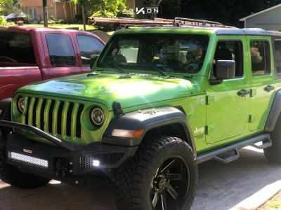 1 2018 Wrangler Jk Jeep Unlimited Sport Stock Leveling Kit Arkon Off Road Lincoln Black