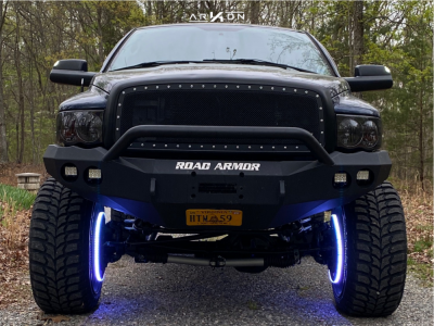 1 2005 Ram 2500 Dodge Tuff Country Suspension Lift 6in Arkon Off Road Caesar Black