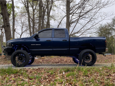 1 2005 Ram 2500 Dodge Tuff Country Suspension Lift 6in Arkon Off Road Caesar Black