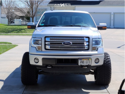 1 2014 F 150 Ford Rough Country Suspension Lift 6in Arkon Off Road Lincoln Black