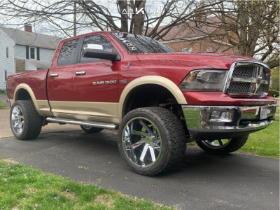2011 Ram 1500 - 24x14 -81mm - ARKON OFF-ROAD Lincoln - Suspension Lift 6" - 35" x 15.5"