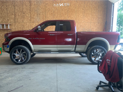 1 2011 1500 Ram Rough Country Suspension Lift 6in Arkon Off Road Lincoln Chrome