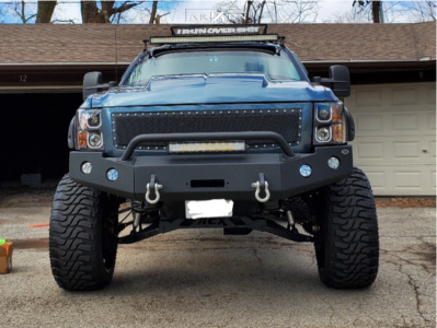 1 2009 Silverado 1500 Chevrolet Rough Country Suspension Lift 75in Arkon Off Road Lincoln Machined Black