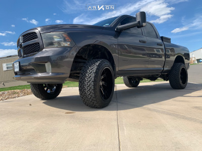 1 2016 1500 Ram Maxtrac Suspension Lift 7in Arkon Off Road Lincoln Black