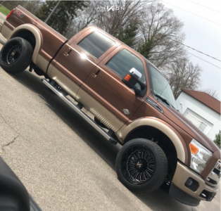 1 2012 F 250 Super Duty Ford Stock Air Suspension Arkon Off Road Alexander Black