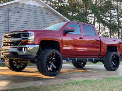 1 2018 Silverado 1500 Chevrolet Zone Suspension Lift 65in Arkon Off Road Lincoln Black