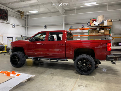 1 2018 Silverado 1500 Chevrolet Zone Suspension Lift 65in Arkon Off Road Lincoln Black
