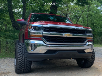 1 2018 Silverado 1500 Chevrolet Zone Suspension Lift 65in Arkon Off Road Lincoln Black