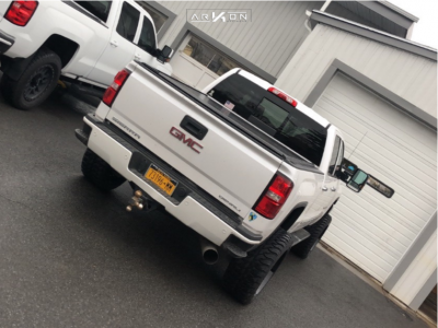 1 2019 Sierra 2500 Hd Gmc Kryptonite Leveling Kit Arkon Off Road Lincoln Black