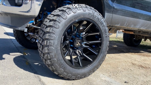 1 2012 F 350 Super Duty Ford Skyjacker Suspension Lift 8in Arkon Off Road Roosevelt Black Milled