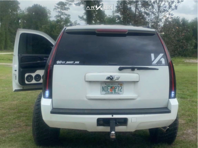 1 2007 Tahoe Chevrolet Rough Country Suspension Lift 7in Arkon Off Road Alexander Black