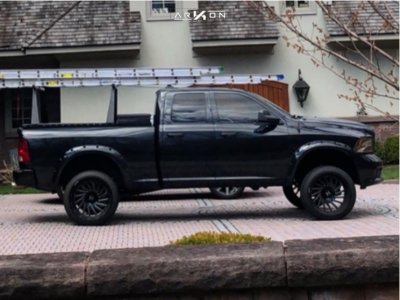 1 2017 1500 Ram Rough Country Suspension Lift 6in Arkon Off Road Caesar Black