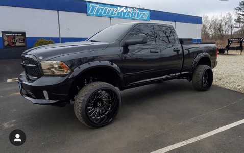 1 2017 1500 Ram Rough Country Suspension Lift 6in Arkon Off Road Caesar Black