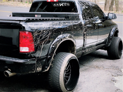 1 2017 1500 Ram Rough Country Suspension Lift 6in Arkon Off Road Caesar Black