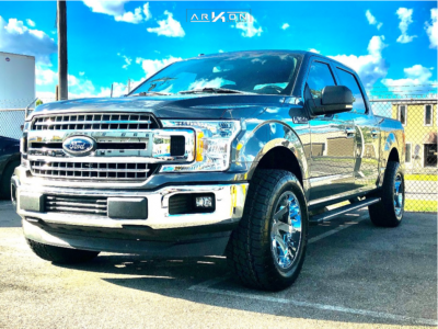 1 2018 F 150 Ford Rough Country Leveling Kit Arkon Off Road Lincoln Chrome