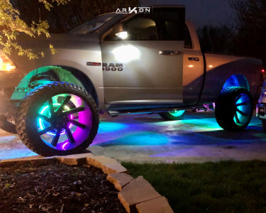 1 2016 1500 Ram Pro Comp Suspension Lift 65in Arkon Off Road Lincoln Black